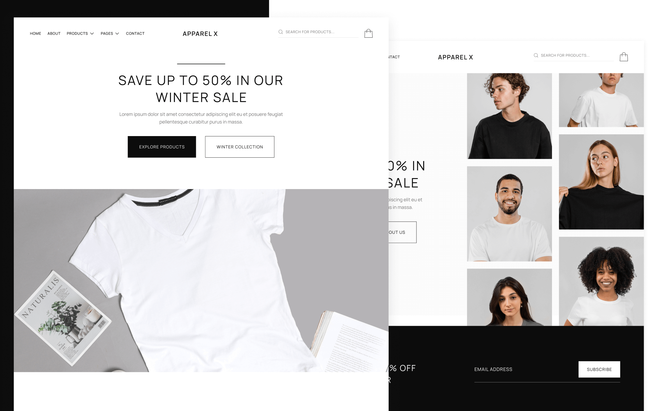 Plantilla de Tienda de Ropa para Webflow