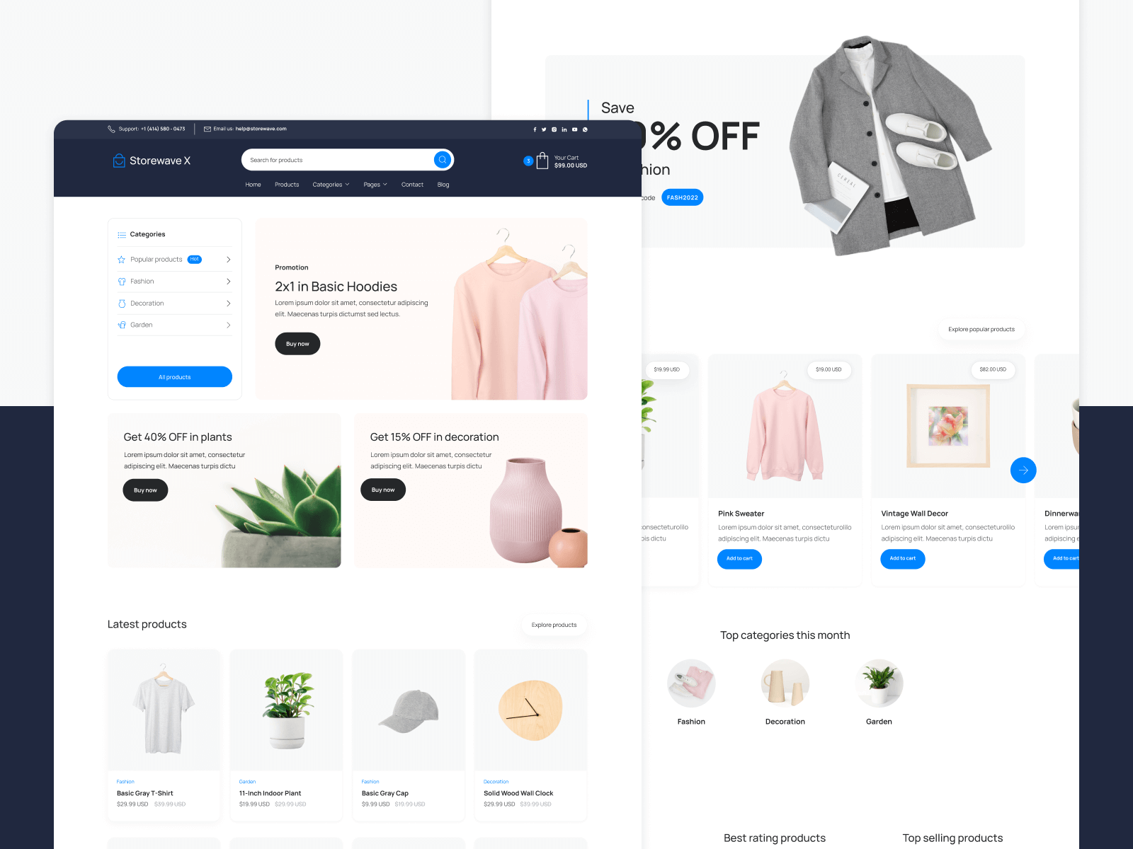 Template de Tienda en Línea para Webflow