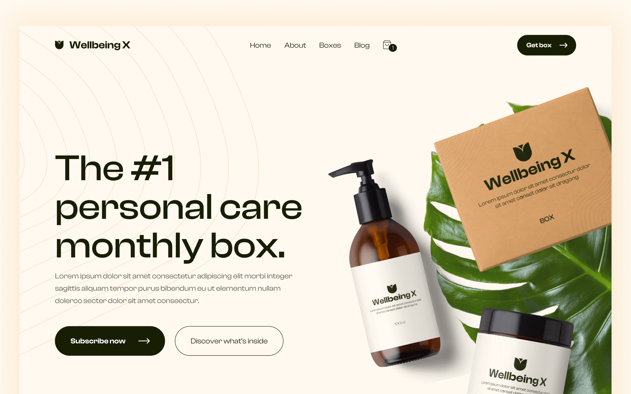 Plantilla de Tienda en Línea de Belleza para Webflow