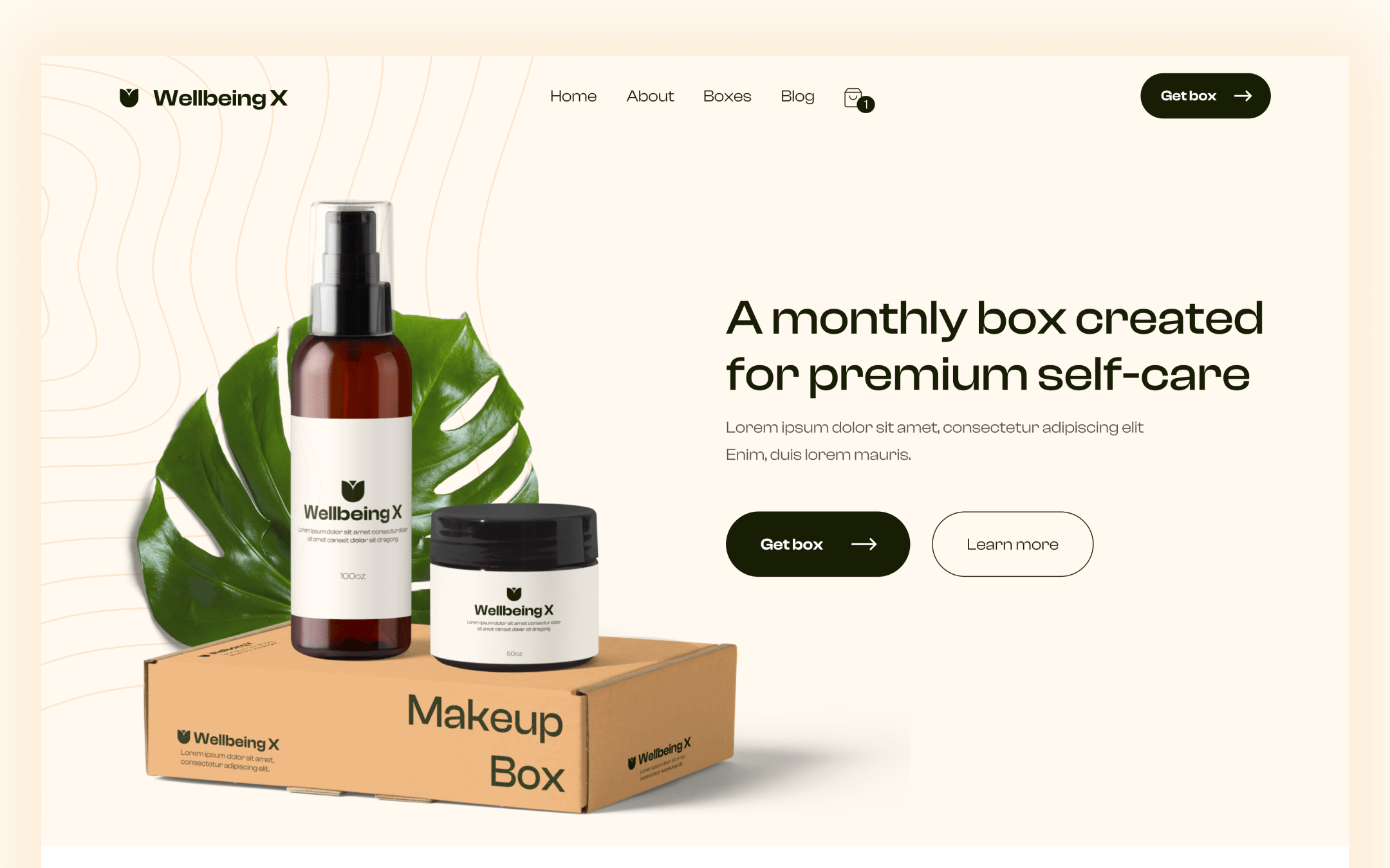 Wellbeing X Template para Webflow