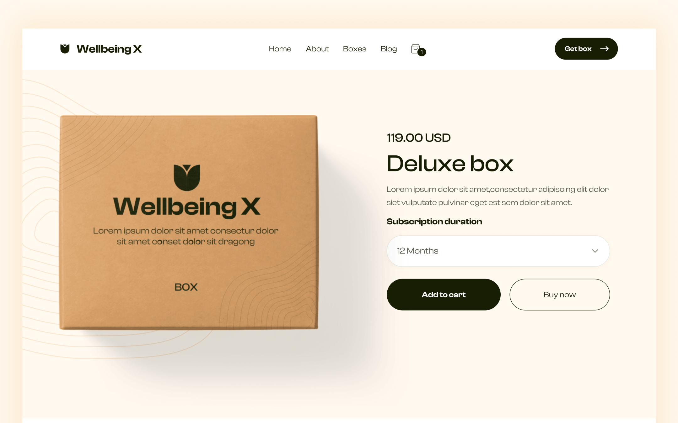 Wellbeing X Template para Webflow
