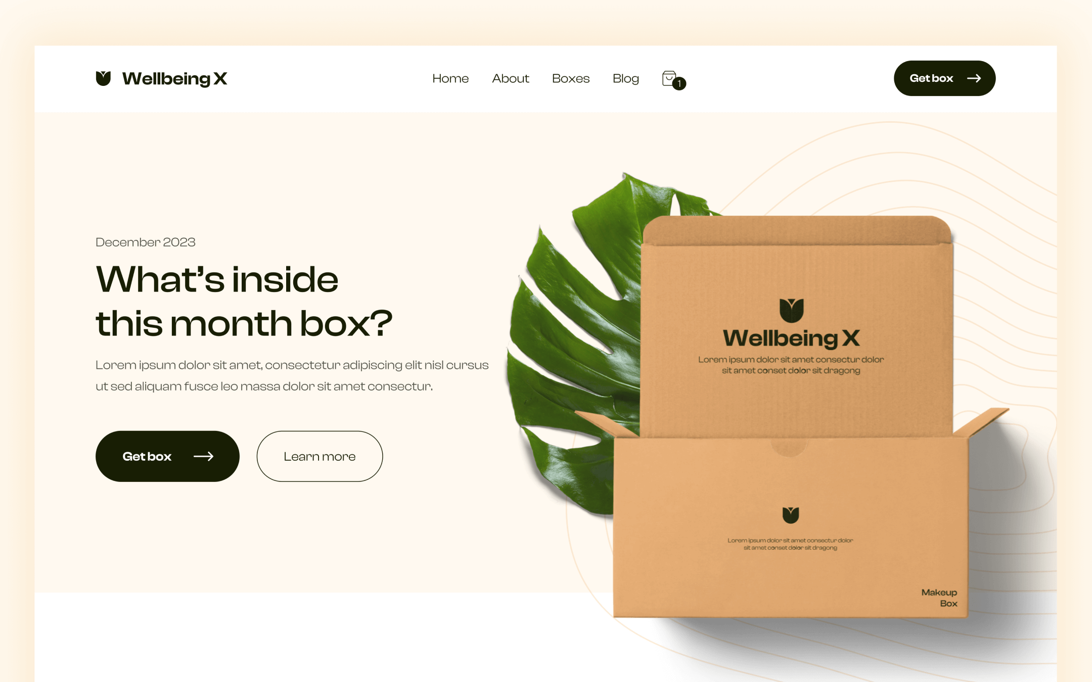 Wellbeing X Template para Webflow