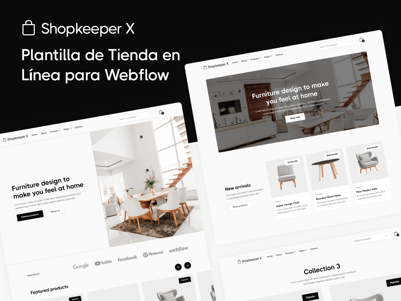 Plantilla de Compañía Fintech para Webflow