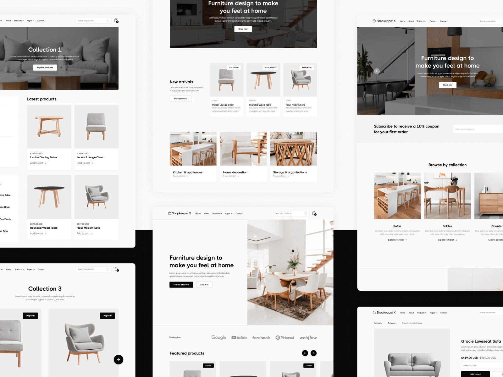 Plantilla de Empresa Fintech para Webflow
