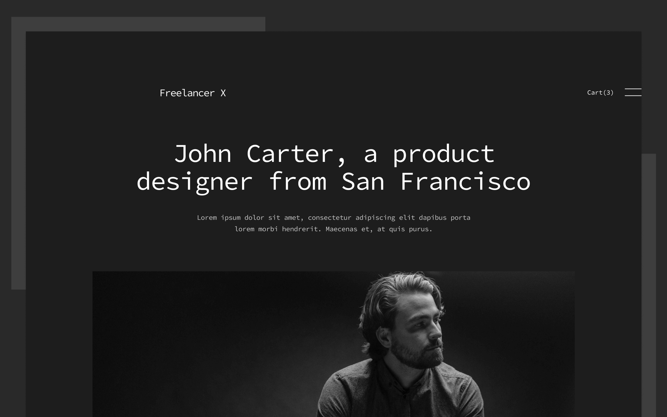 Plantilla de Trabajador Independiente para Webflow