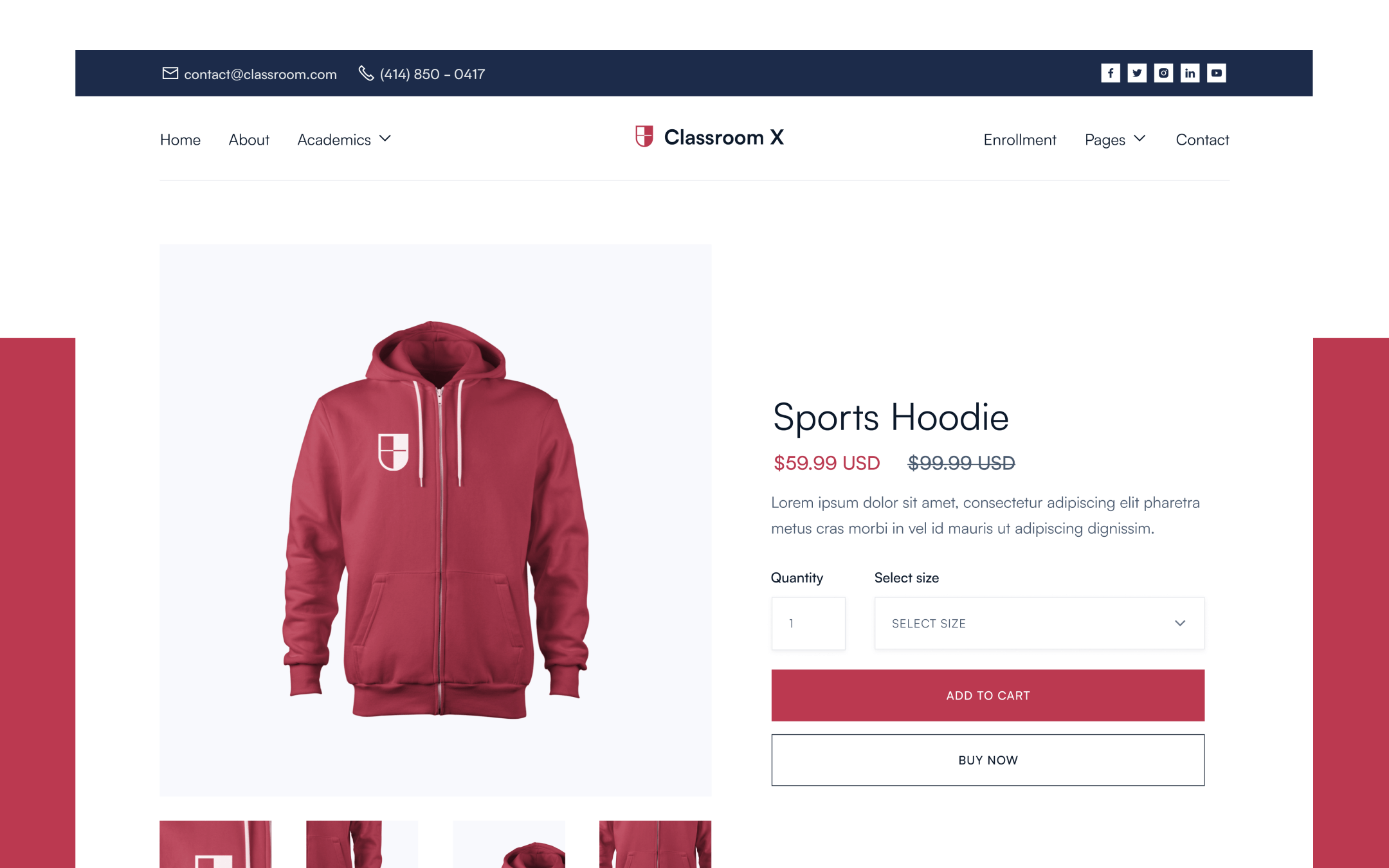 Classrooom X Template para Webflow