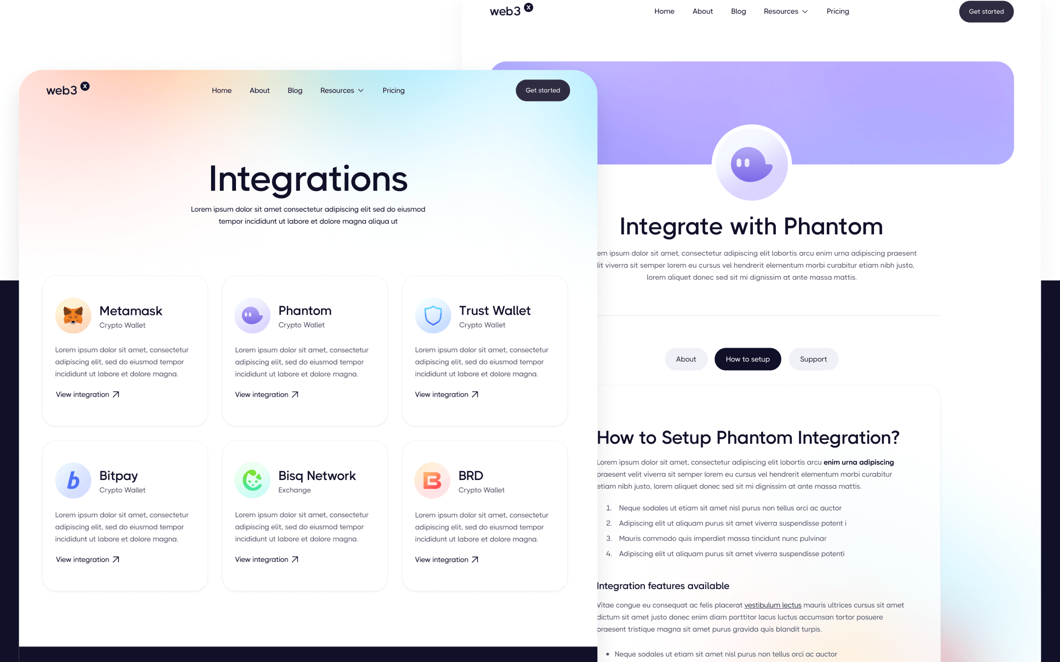 Web3 X Template para Webflow
