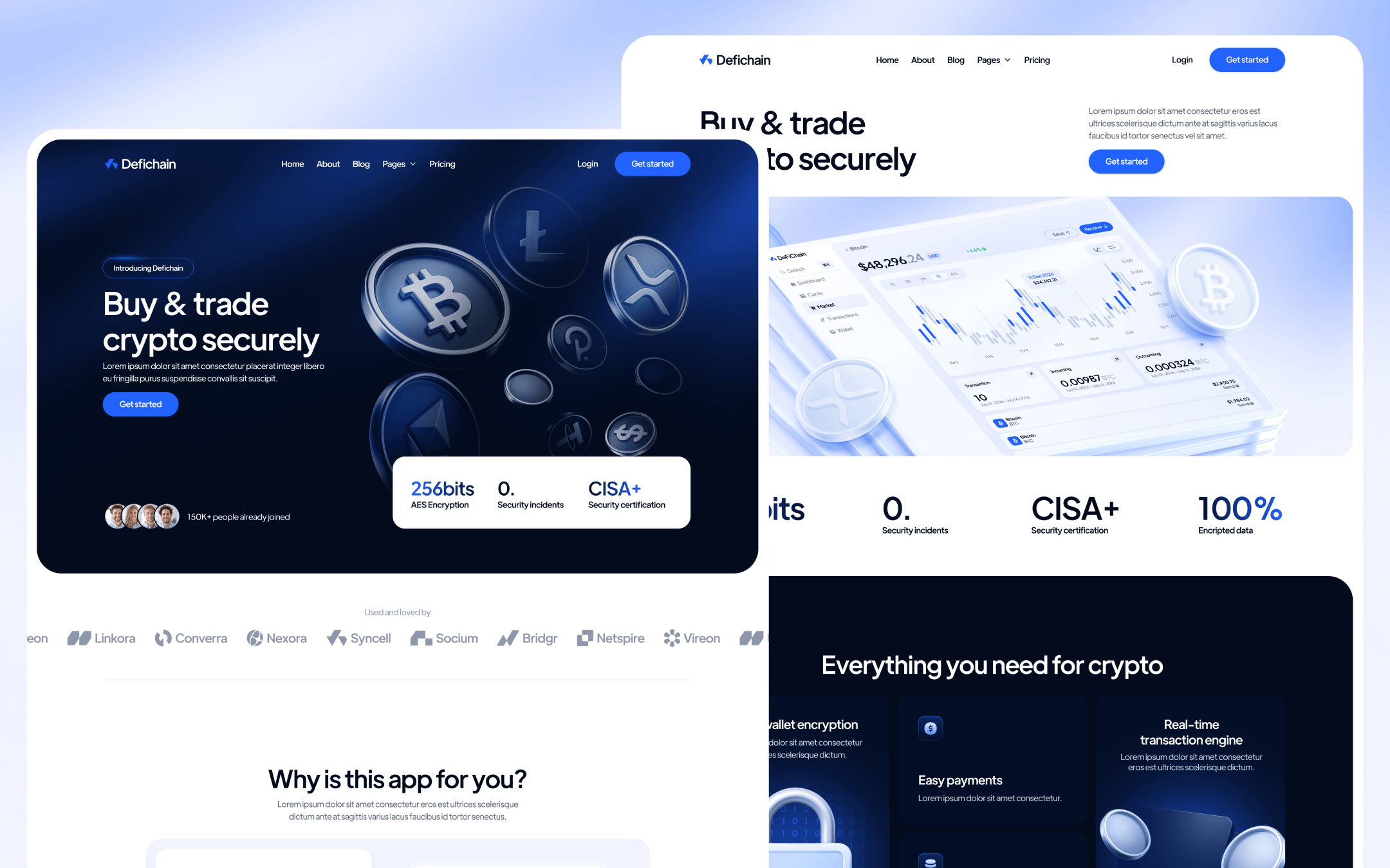 Defichain Template para Webflow