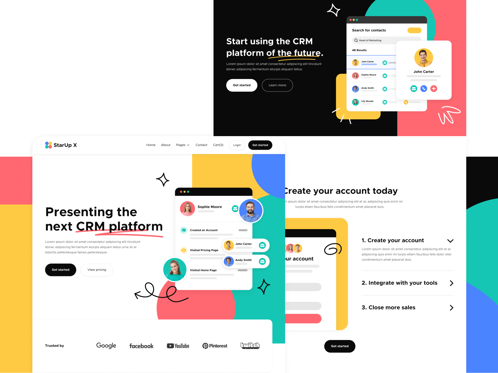 Template de Software como Servicio para Webflow